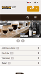 Mobile Screenshot of kavovary-obchod.cz